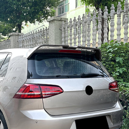 Carbon Look Rear Spoiler Lip for Volkswagen Golf 7/7.5 (2013-2019)