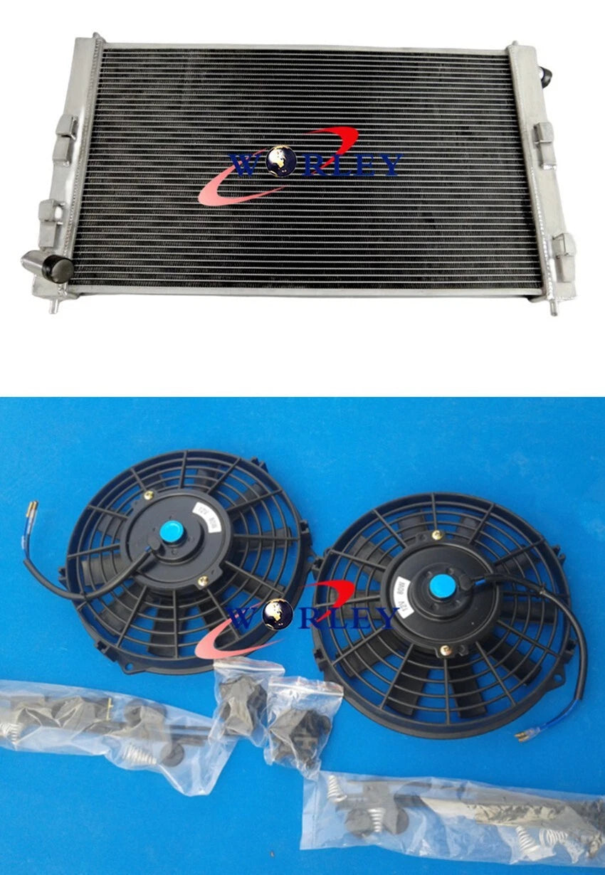 Aluminum Radiator & Fans for Mitsubishi ASX XA XB 1.8 2.0L Petrol Diesel (2010-2020)
