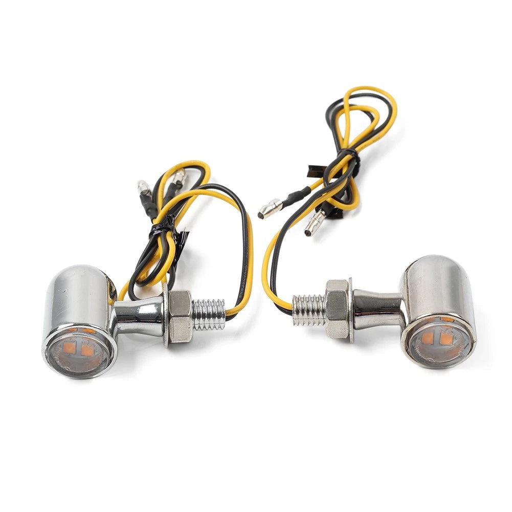 Mini Turn Signal Lights for Bobber Cafe Racer (No specific years available)