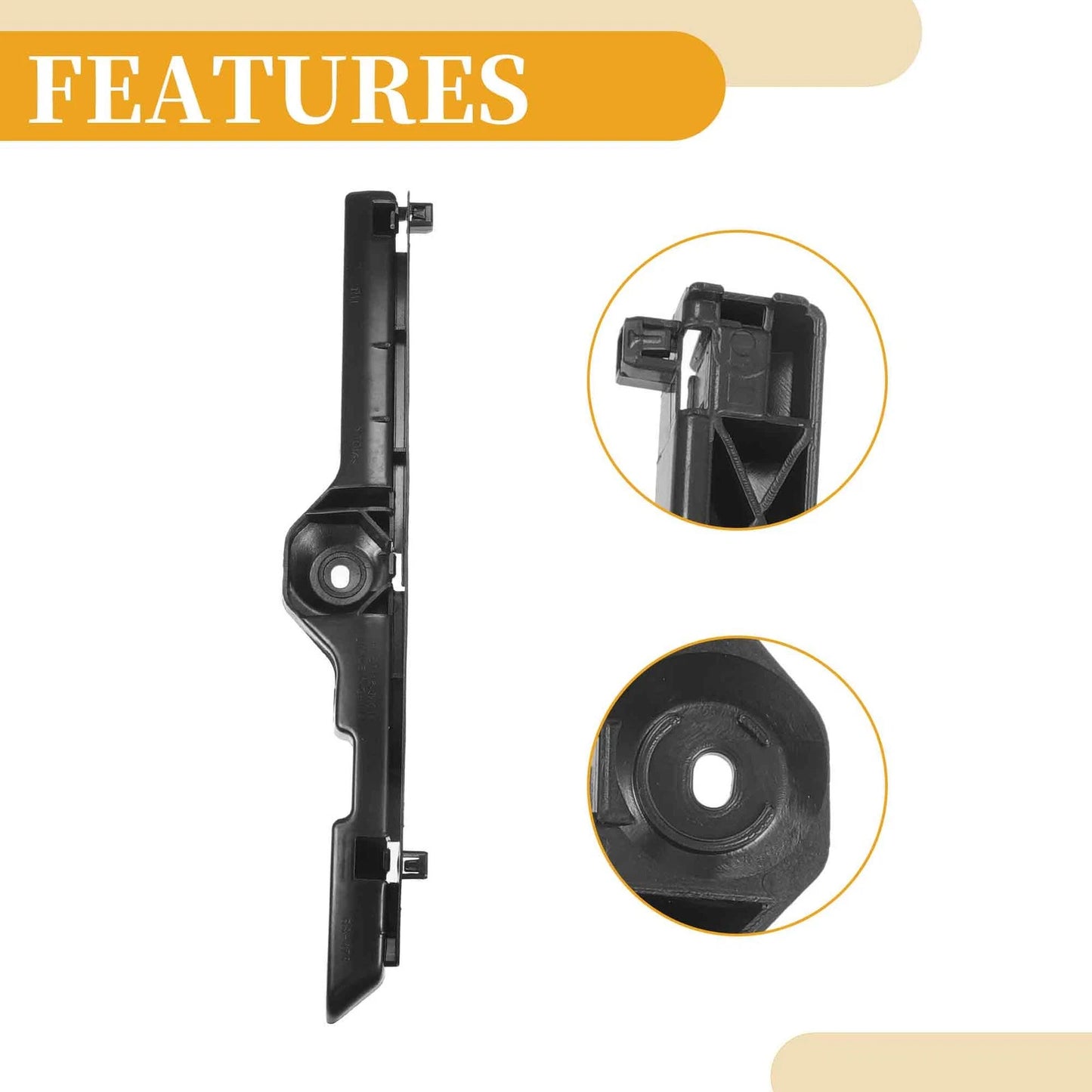 Front Bumper Support Bracket for Toyota Hilux (2005-2009) 1 Pair