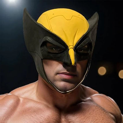 Wolverine Latex Mask Halloween Costume Prop for Adults & Kids