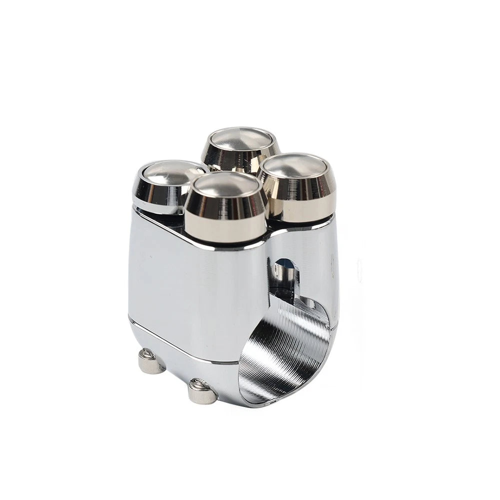 1" Handlebar Horn Turn Signal Light Control Switch for Harley Bobber Motorcycle