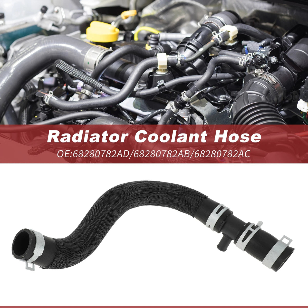 HVAC Heater Water Inlet Hose for Jeep Wrangler (2018-2025)