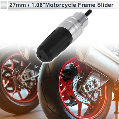 16mm Aluminum Alloy Motorcycle Slider Frame Bolt Nut 1 Set for Make Model