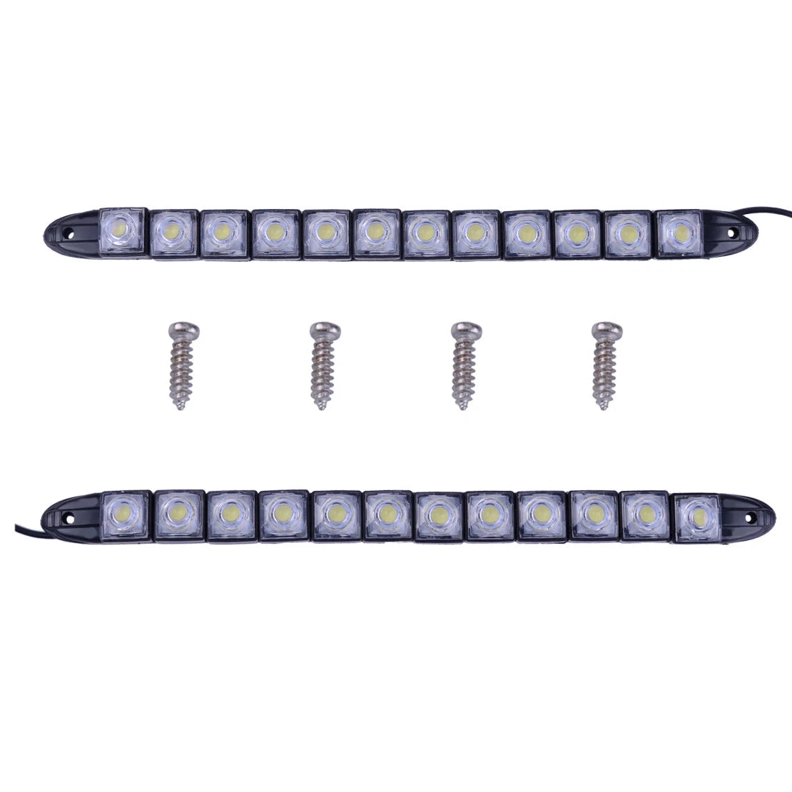 12" LED DRL Fog Lamp Daytime Running Light Strips for Car