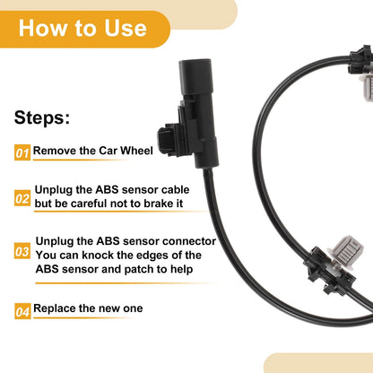 ABS Wheel Speed Sensor for Buick Enclave (2018-2024)