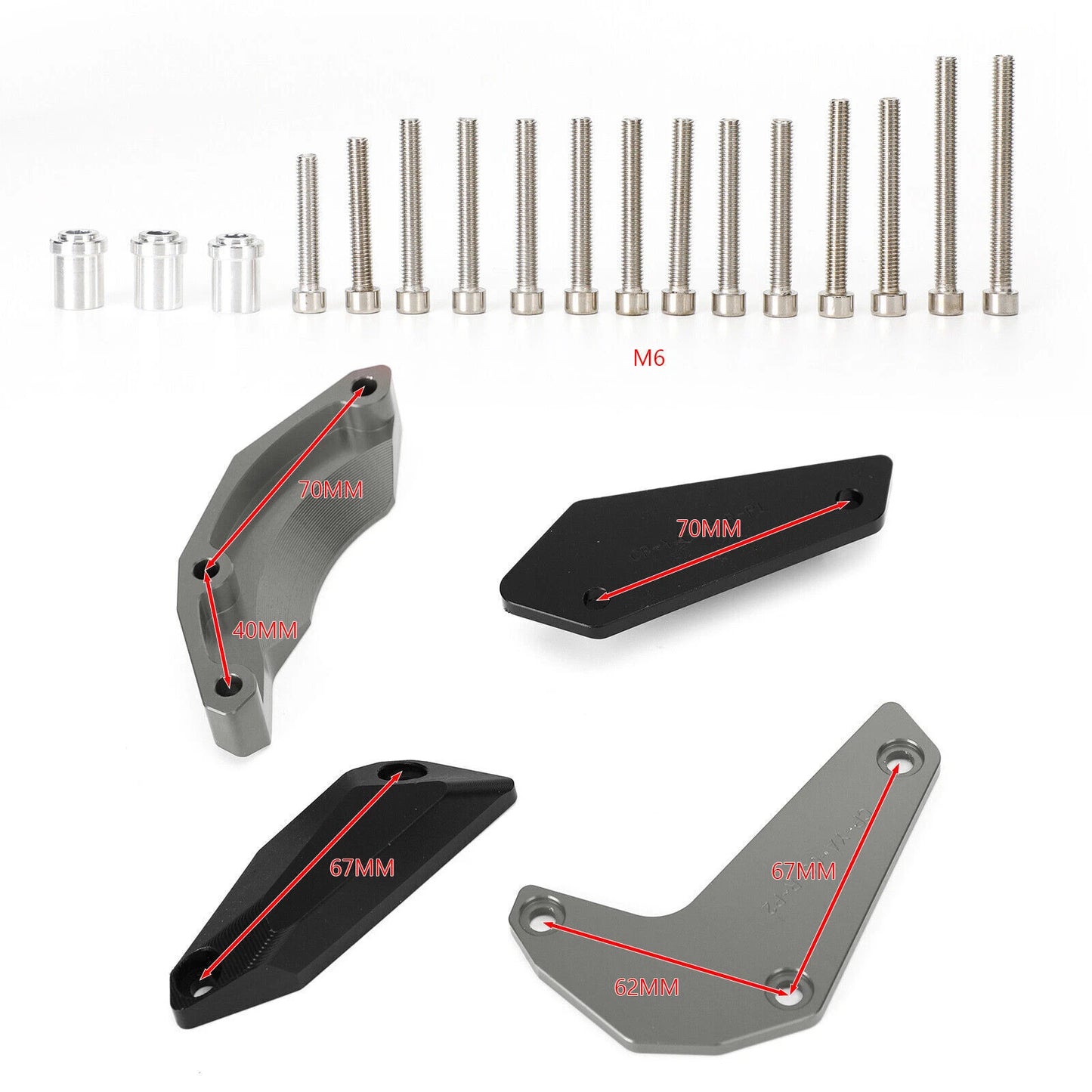 Stator Slider Crash Pad Protector for Yamaha FZ10/R1/R1S (2006-2020)