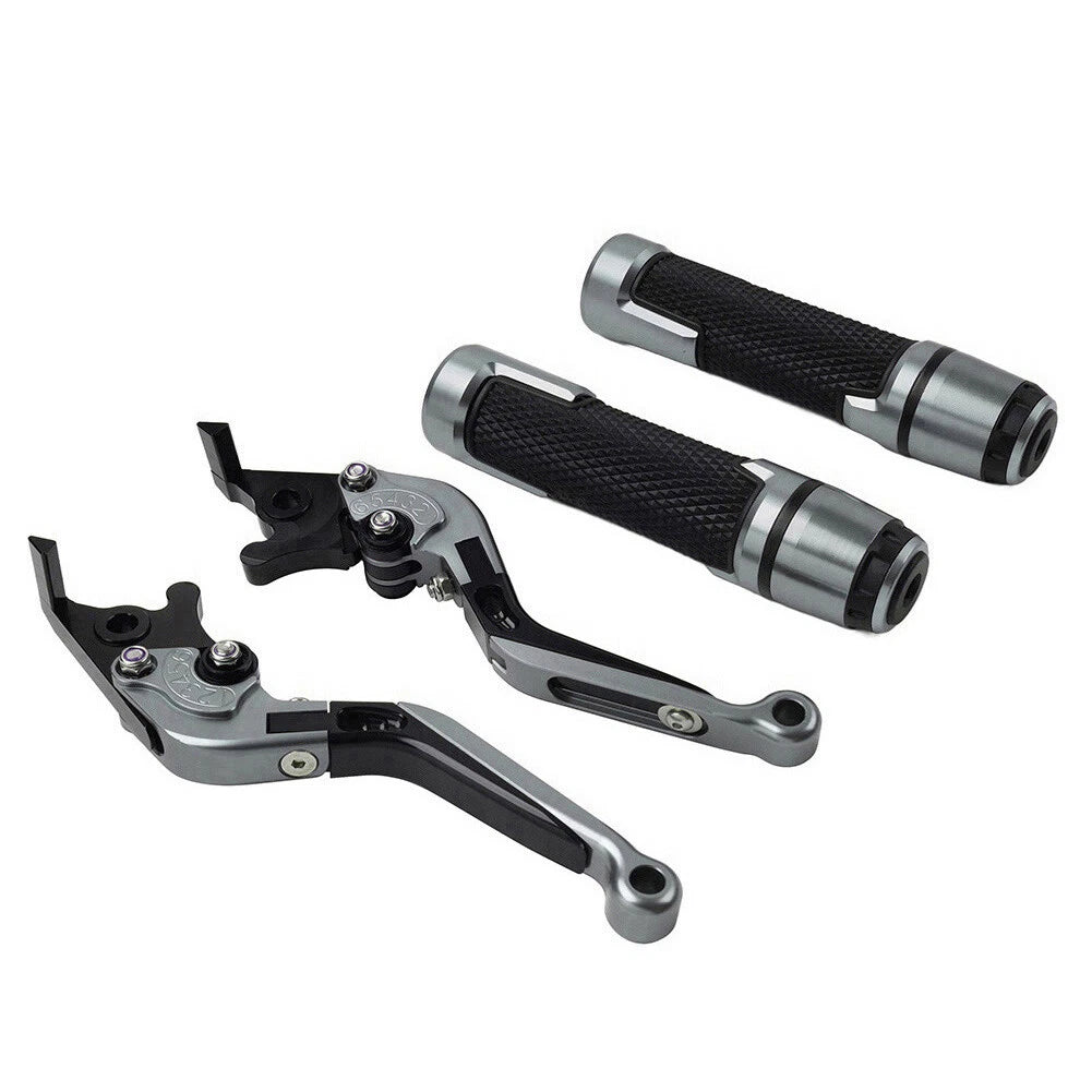 Titan Folding Brake Clutch Levers Grip Set for Suzuki GSXR600/750 (2006-2019)