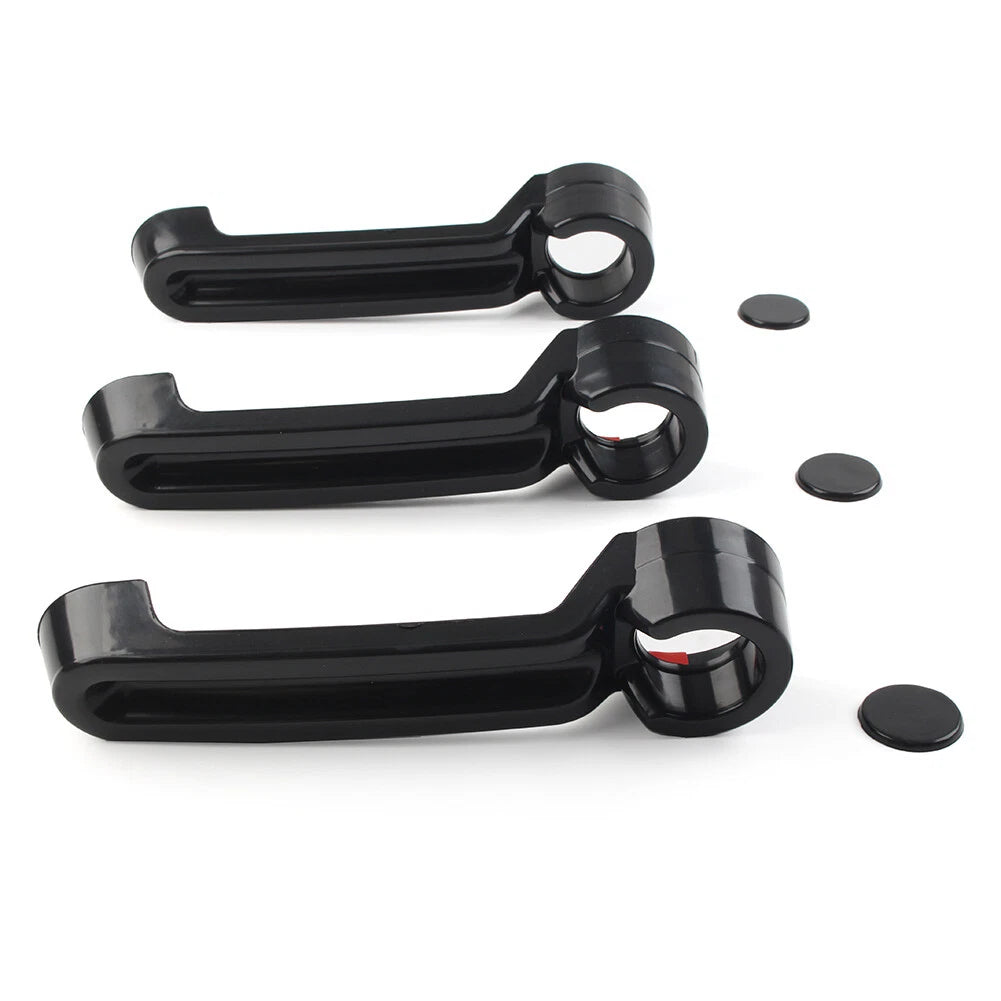 6 x Exterior Door Handle Tailgate Cover Trim for Jeep Wrangler JK (07-17)