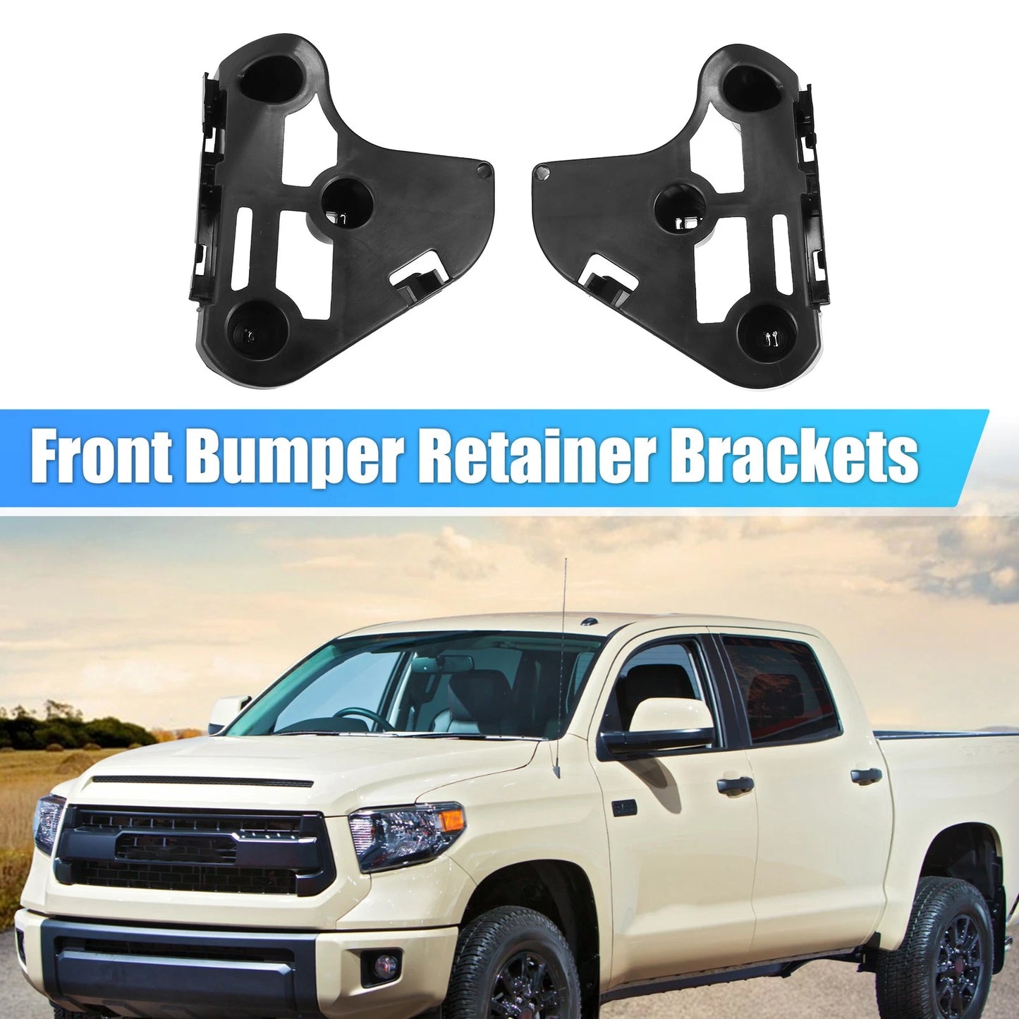 1 Pair Front Bumper Brackets for Toyota Tundra (2000–2006)
