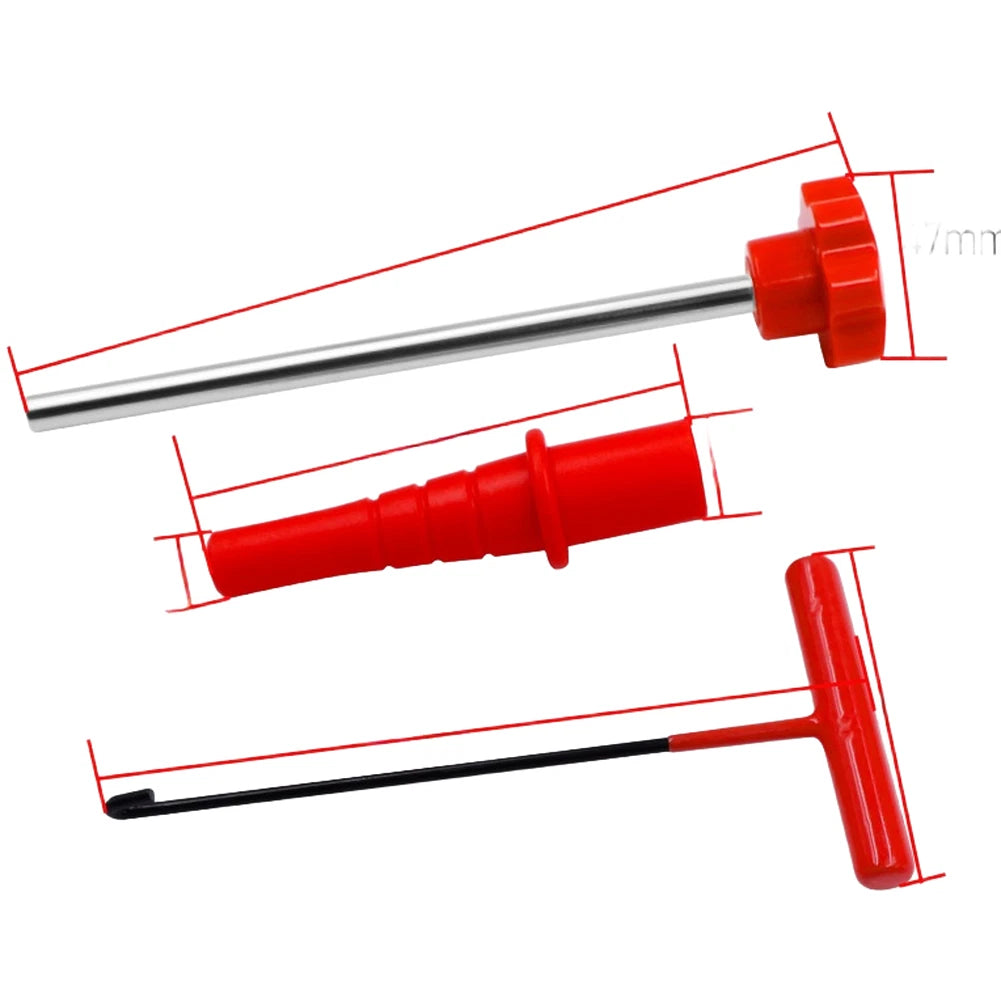 4 x Tire Valve Stem Tools for Quick Installation - No Tire Removal Needed