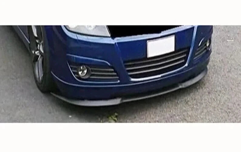 Front Bumper Lip for Opel Astra H (2004-2010) 3 Pcs
