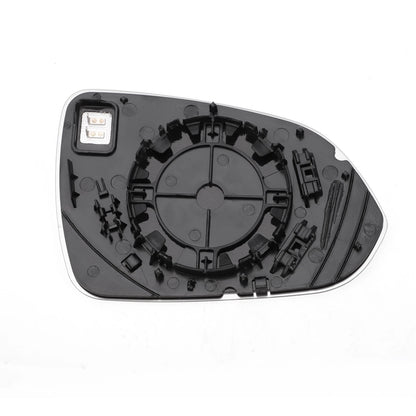 Left Side Heated White Mirror Glass for KIA Rio (2017-2020)