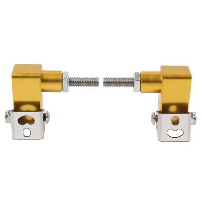 Gold Lower Fork Mount Spotlight Holder for Kawasaki Ninja 250 (2008-2012)