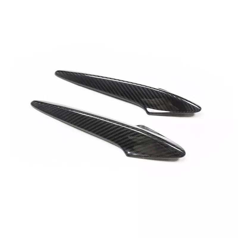 2pcs Real Carbon Fiber Door Handle Cover fit for CIVIC TYPE R FN2 FK2 2006-2011