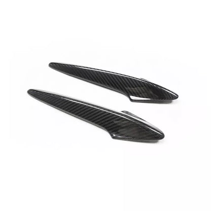 2pcs Real Carbon Fiber Door Handle Cover fit for CIVIC TYPE R FN2 FK2 2006-2011