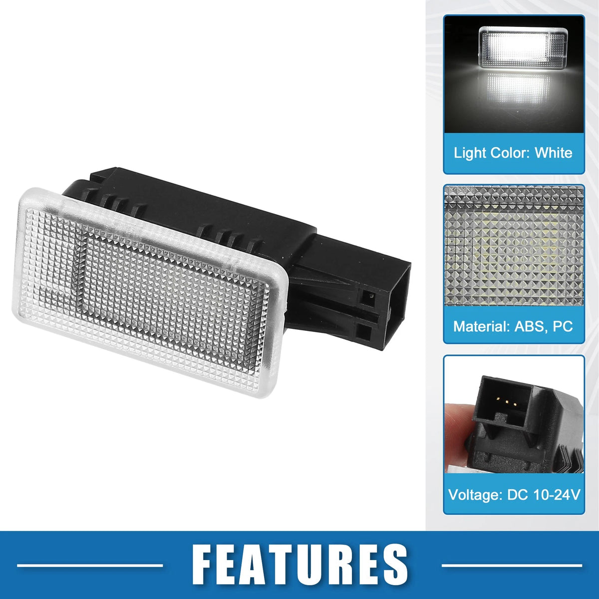 LED Door Courtesy Footwell Lamps for Volvo S60 (2011-2016)