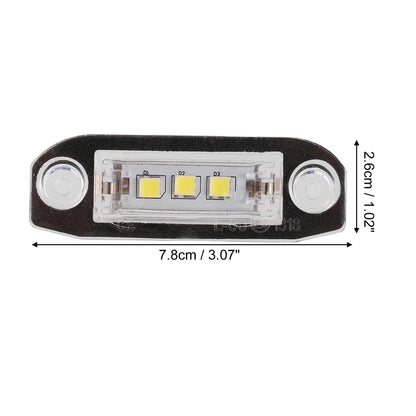 LED License Plate Lights for Volvo S80 XC90 S40 V60 XC60 S60 V70