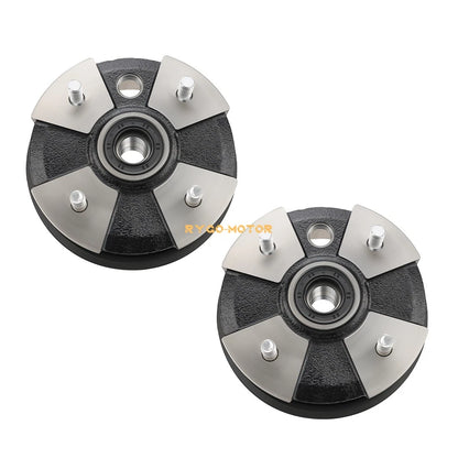 2 x Front Brake Drum for Honda FourTrax 200 TRX200 TRX200D (1990–1997)