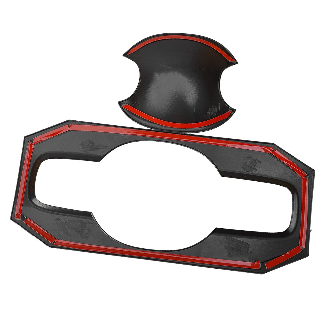 Gloss Black Door Handle Dish Cover for Toyota Tundra (2022-2023)