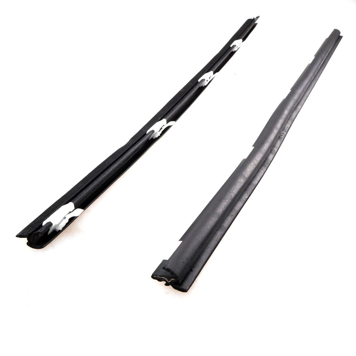 Front Door Glass Weatherstrip for Toyota Land Cruiser BJ70 FJ75 HJ75 1984-1990