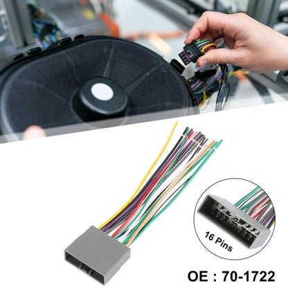 New Car Stereo CD Player Wiring Harness for Honda Civic (2001-2005)