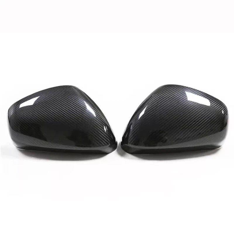 100%Carbon Fiber Add-on Side Mirror Caps Cover for Maserati GranTurismo GC 08-19