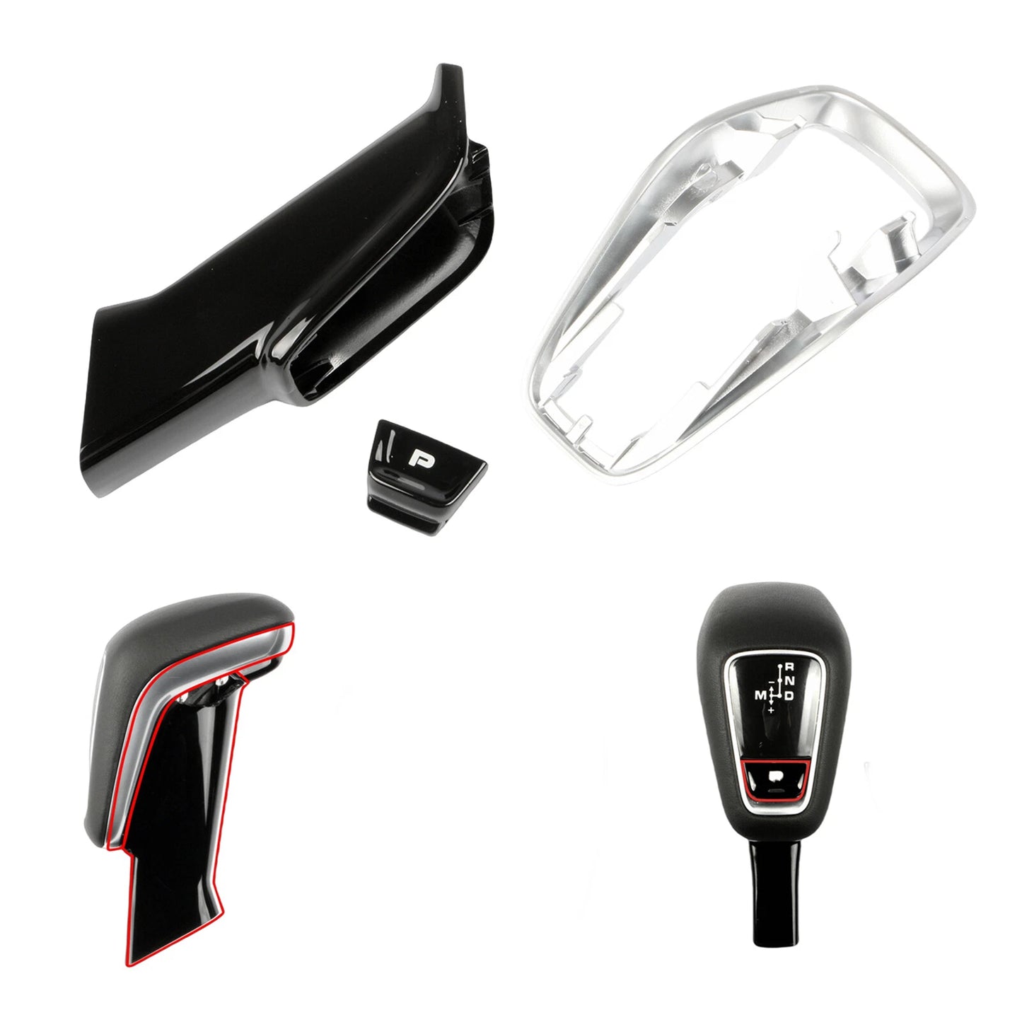 P Button Cap Repair Kit for Porsche Cayenne (2018-2023)