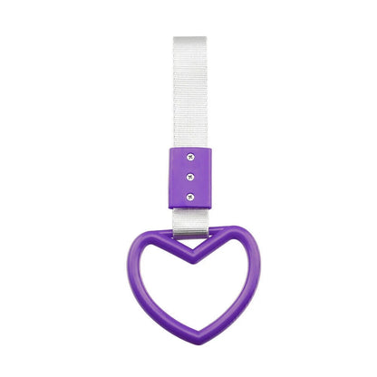 Tsurikawa Ring Handle Strap for JDM Train Bus Drift Charm - Purple