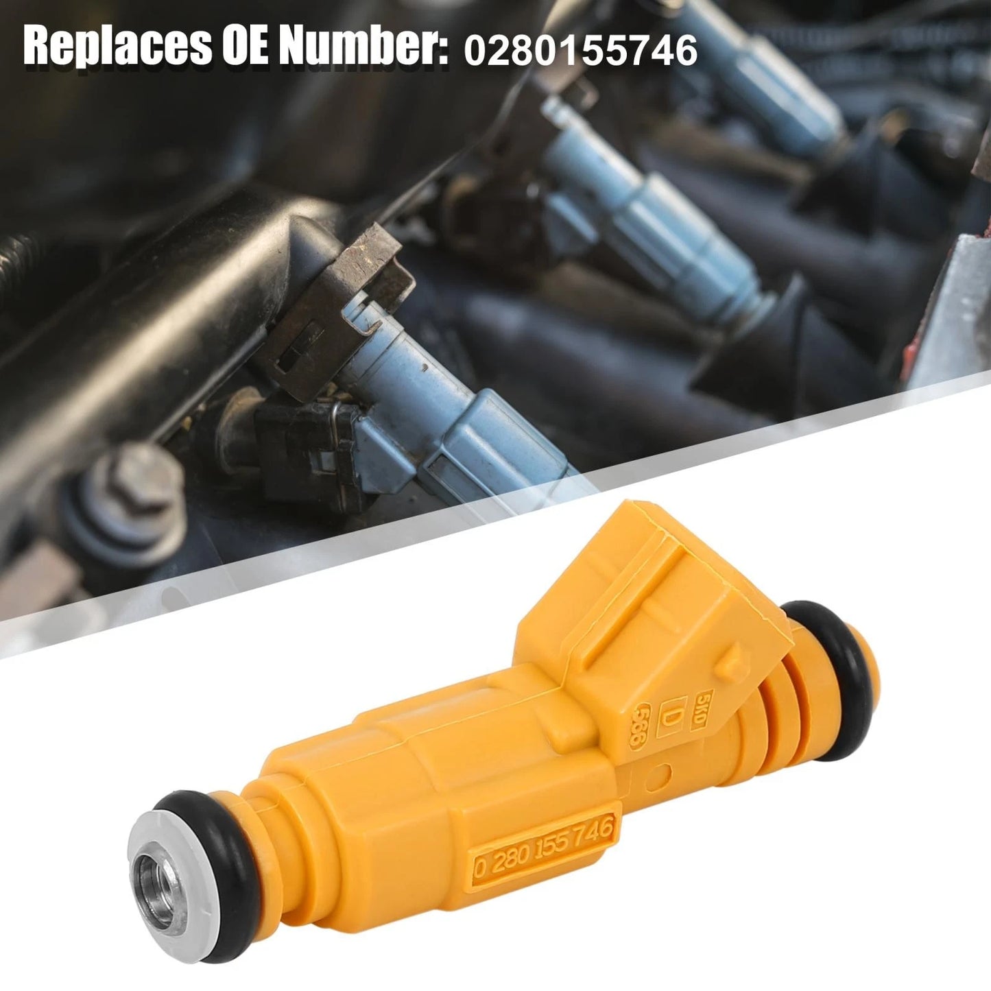 6 x Fuel Injectors for Ford Mustang GT LX 5.0L (1986-1995)