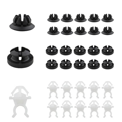 30 Pcs Hood Support Clips for Honda Accord, Odyssey, Prelude (2003-2007)