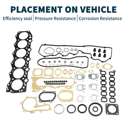 Cylinder Head Gasket Kit for Toyota 1HD/24V