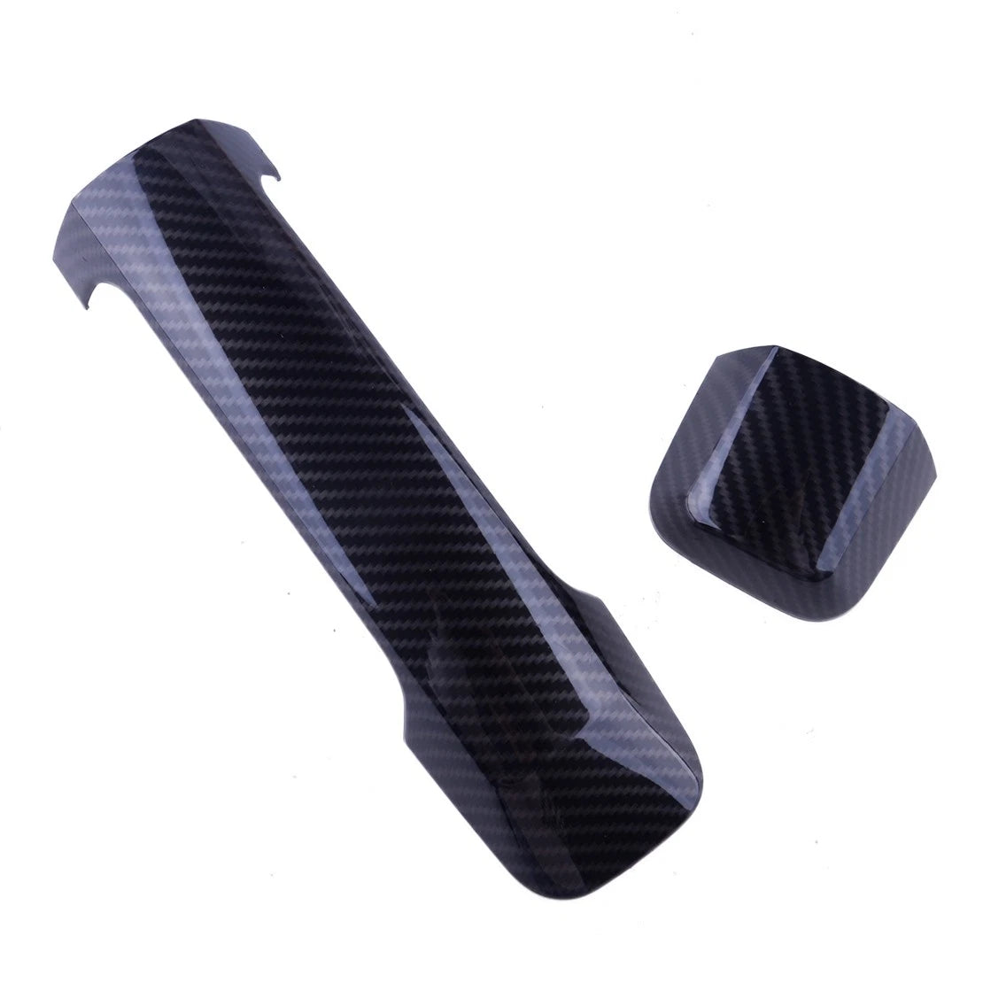 Carbon Fiber Style Exterior Door Handle Covers for Toyota Tundra (2014-2021)