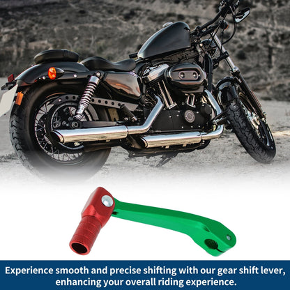 Folding Shifter Lever for Honda CRF150F (2003-2017) Green Red