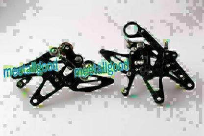 Black Rearset Foot Pegs for BMW S1000RR (2010-2013) - 1 Pair