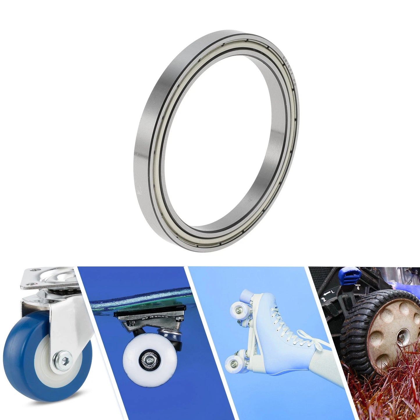 Deep Groove Ball Bearing 80x100x10mm 1 Pc for Scooter Skateboard Wheel