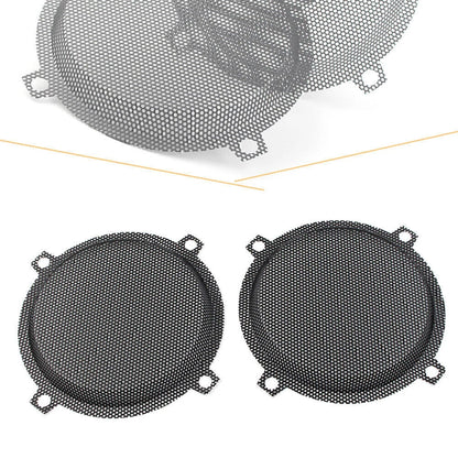 Black Wired Steel Mesh Speaker Grills for Harley Electra Glide