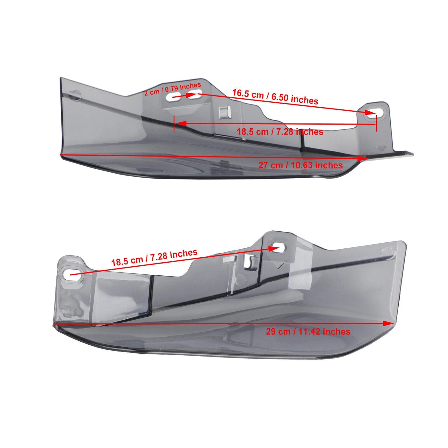 Wind Deflectors for Harley Touring, Trike Models Road Glide (2017-2021)