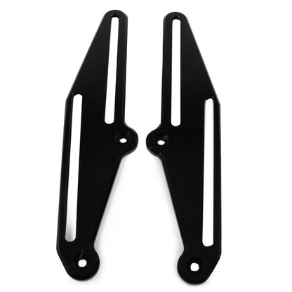 Windshield Bracket Adjuster Black for YAMAHA TENERE 700 (2019-2021) 2 x