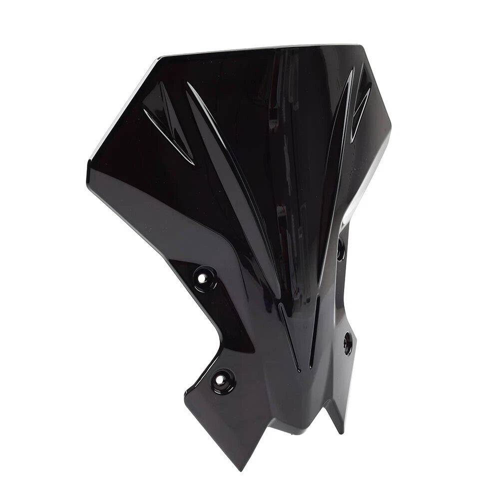 Black Windshield Visor Deflector for Kawasaki Z900 (2020-2024)