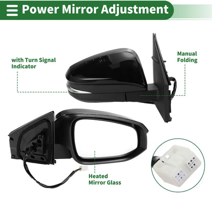 Right Side Door Mirror for Toyota RAV4 (2019-2023)