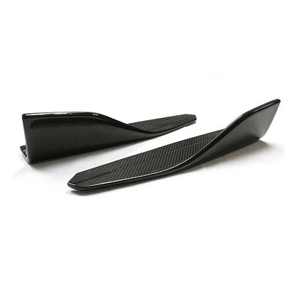 Real Carbon Fiber Side Skirt Splitter Lip Trim For BMW F87 M2 2016-2020