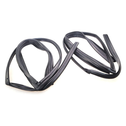 Front Door Glass Run Channel Set for Honda Civic Coupe EG4-EJ2 1991-1995