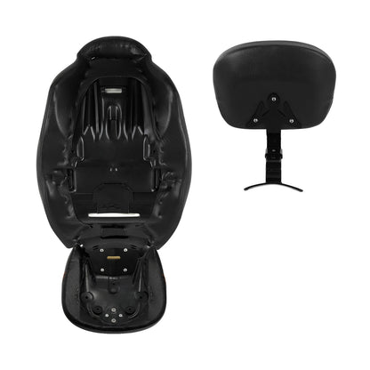 Low-Profile Driver Seats Backrest for Harley Touring (2009-2023)
