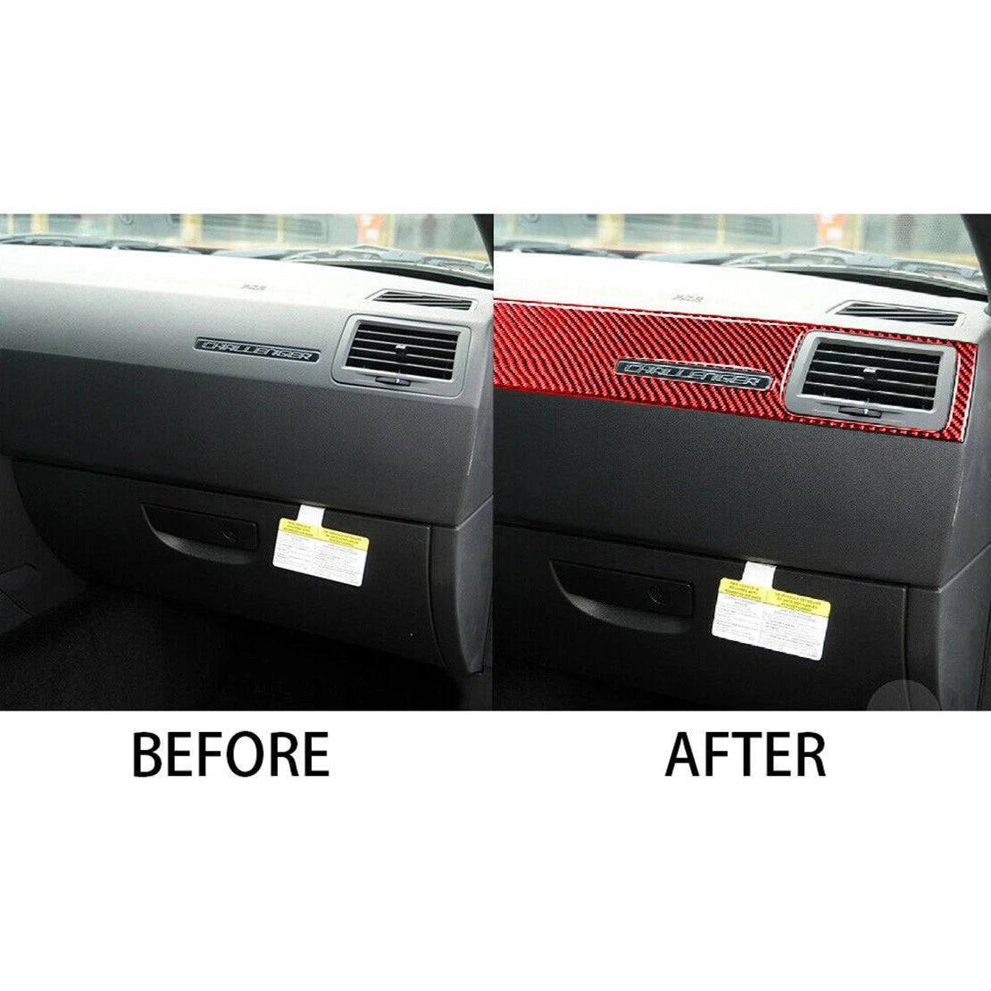 Carbon Fiber Dashboard Cover for Dodge Challenger (New)