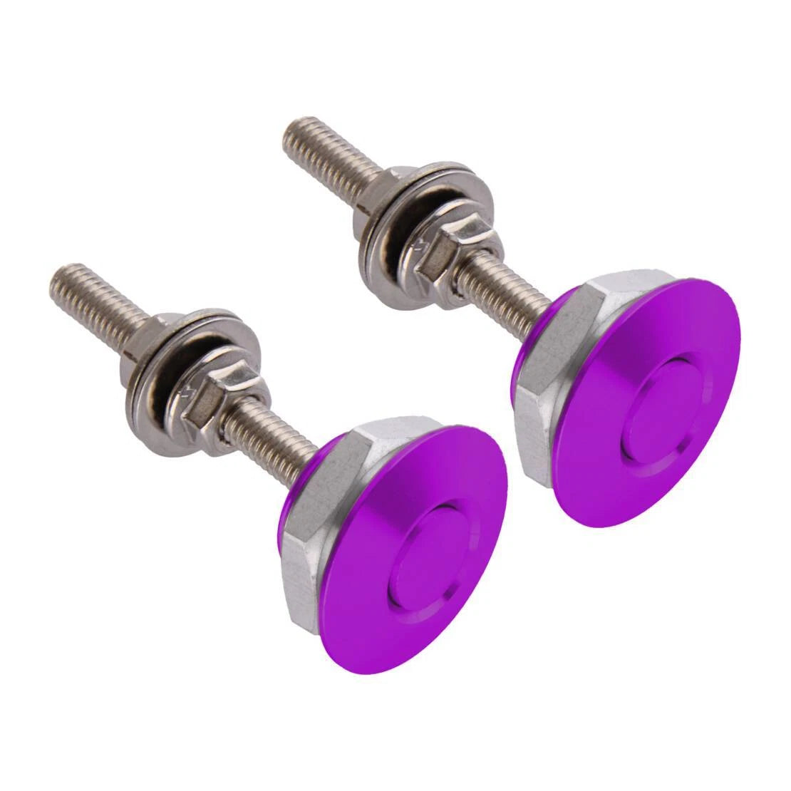 Aluminum Bumper Quick Release Fasteners for Fender Hatch Lid Purple