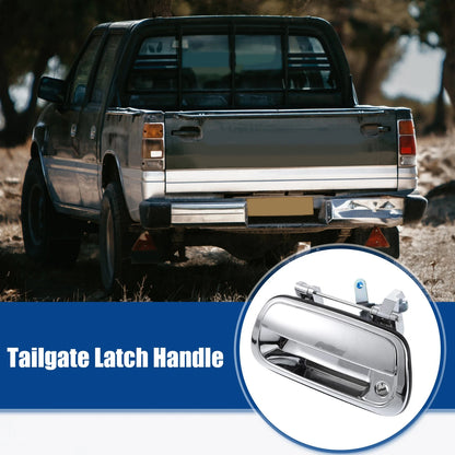 Chrome Tailgate Door Handle Rear Latch Handle for Toyota Tundra (2000-2006)