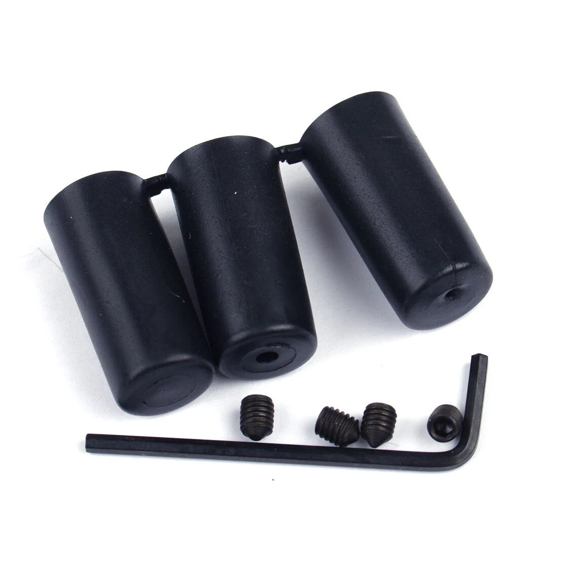 5 Speed Black & Red Leather Gear Shift Knob for Car