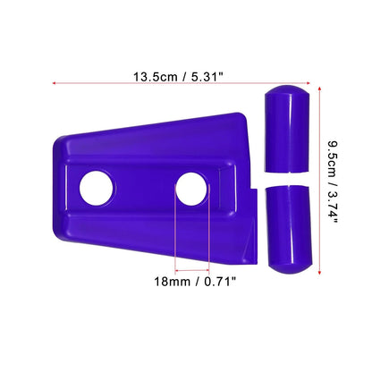 Engine Hood Hinge Covers for Jeep Wrangler 2007-2018 Purple