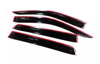Window Visors for 4Dr Nissan Navara D23 (2014-2024)